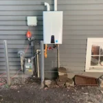 outdoor gas tankless water heater installation puyallup